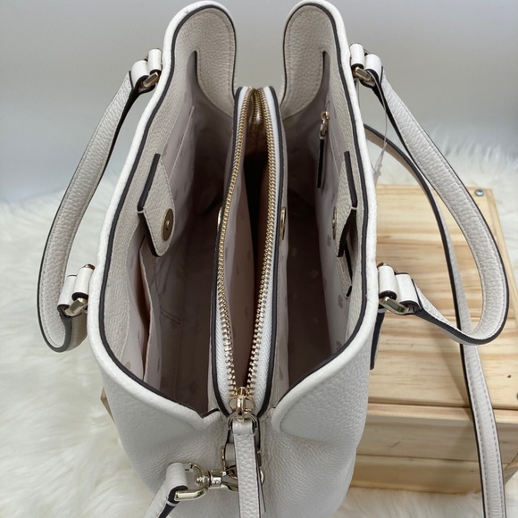 NWT Kate Spade Jackson Straw Triple Satchel - Picture 12 of 15